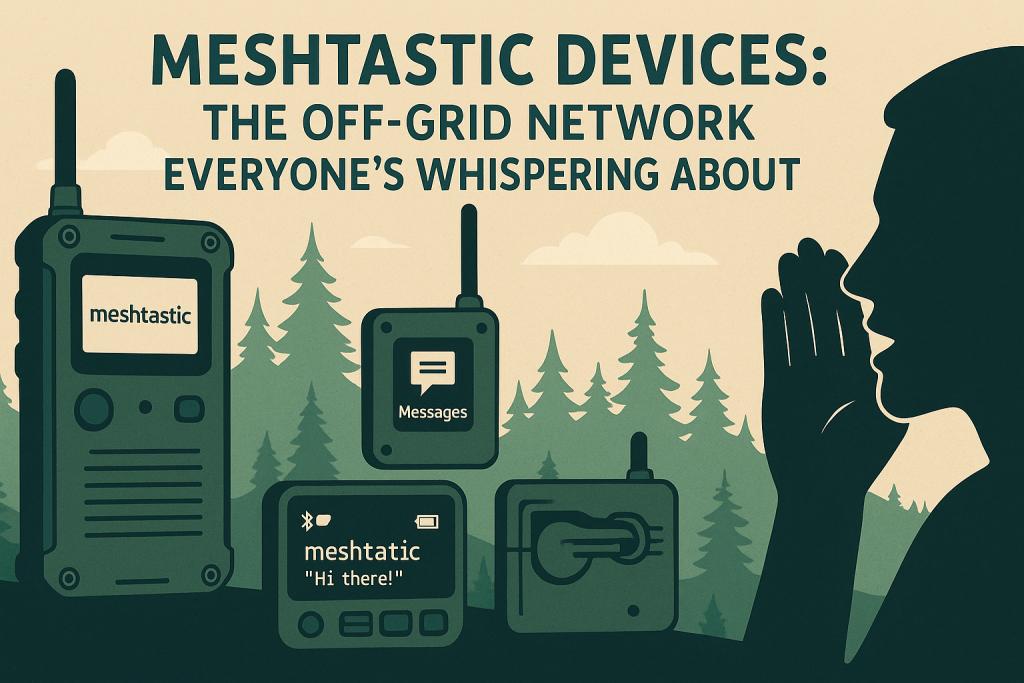Meshtastic Devices: The Off-Grid Network Everyone’s Whispering About